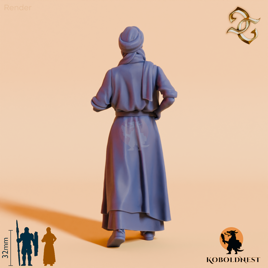 Dhakir ibn Farid al-Ghaib, Wüstenläufer