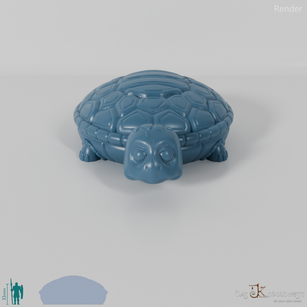 Würfelbox - Schildkröte