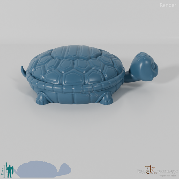 Würfelbox - Schildkröte