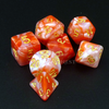 Würfel - Polyeder-Set - Orangenbonbons