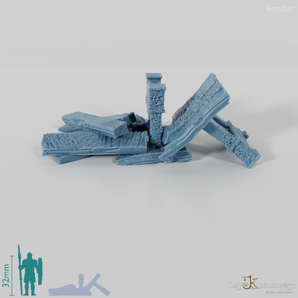 Tisch - Modernde zerstörte Esstafel