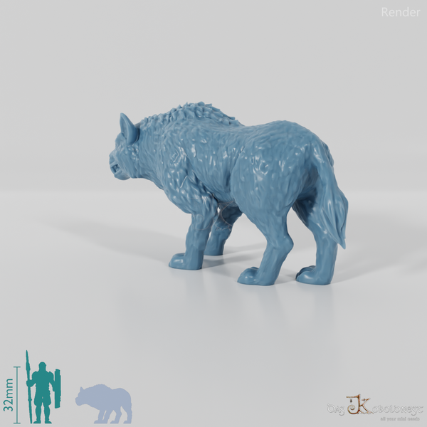 Dinocrocuta 01 - StoneAxe Miniatures