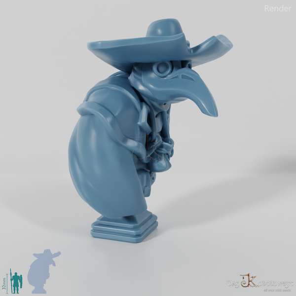 Büste - Doktor Corvus