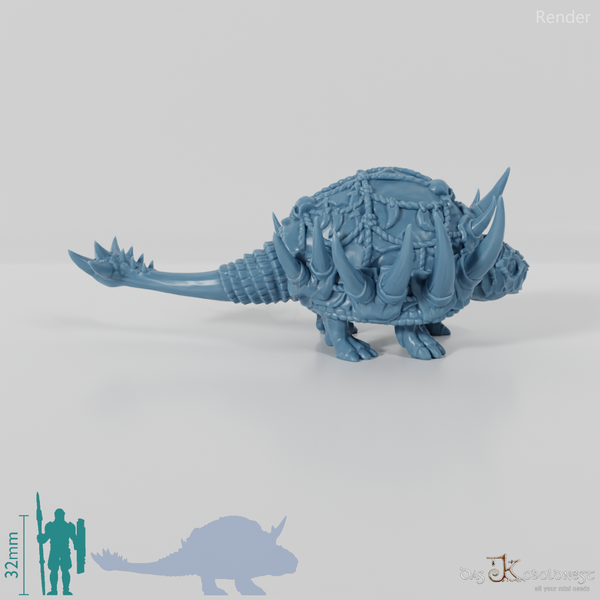 Gerüsteter Doedicurus