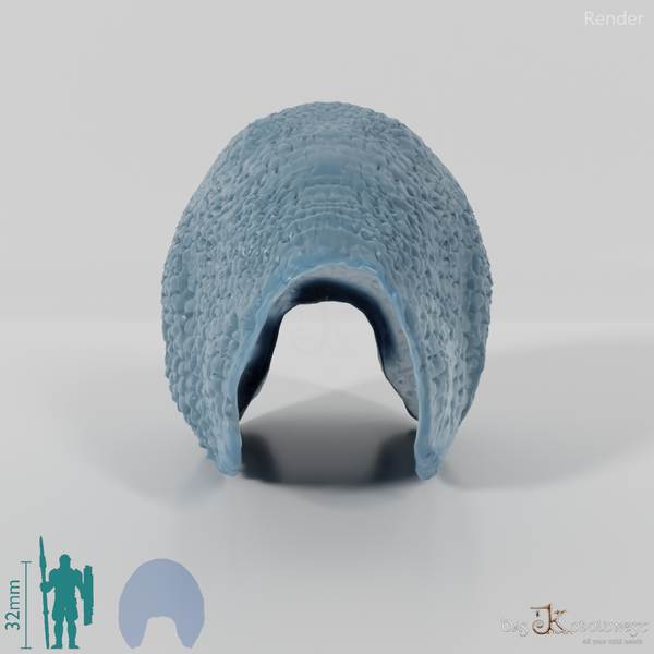 Doedicurus clavicaudatus 04 (Leerer Panzer) - JJP