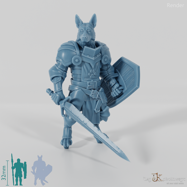 Hundevolk-Ritter - Schäferhund