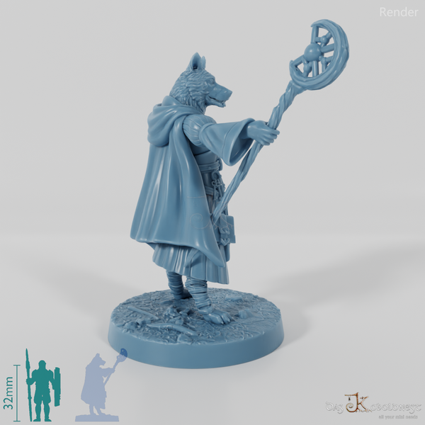 Hundevolk-Magierin - Border Collie