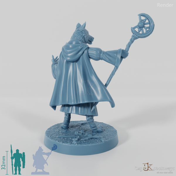 Hundevolk-Magierin - Border Collie