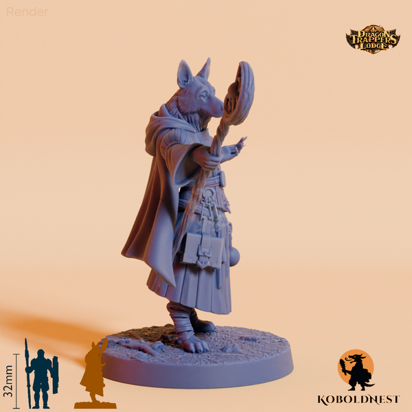 Hundevolk-Magierin - Schäferhund