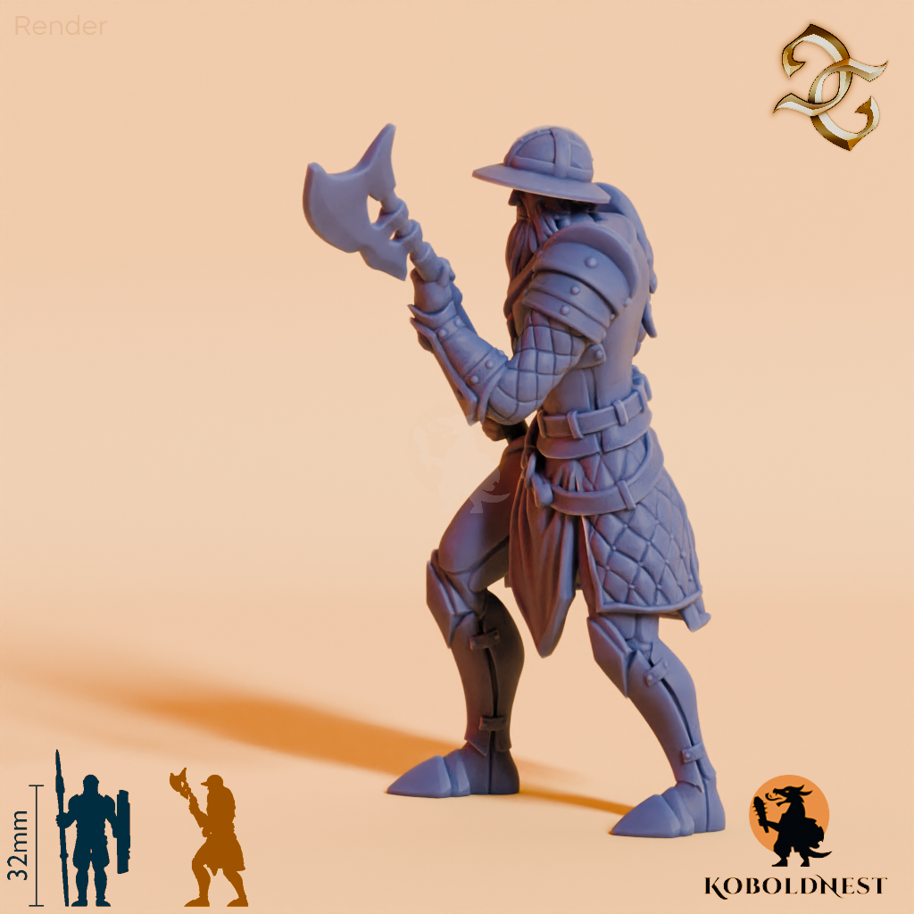 Doran die Axt, Soldatenveteran