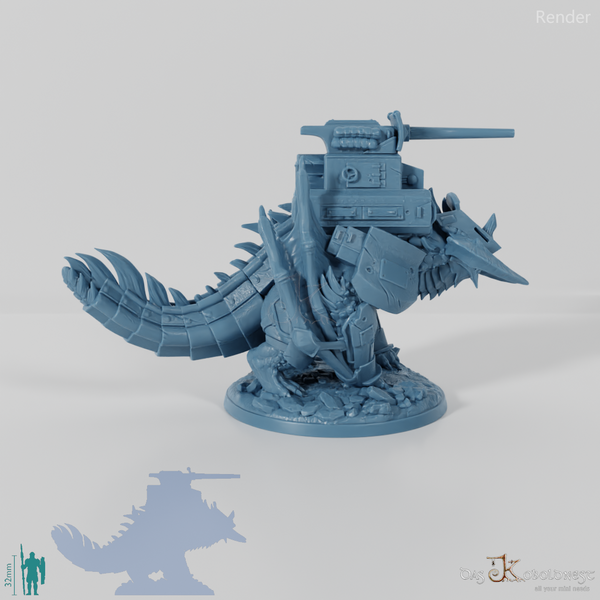 Belagerungsdrache - Gerüstet B 01