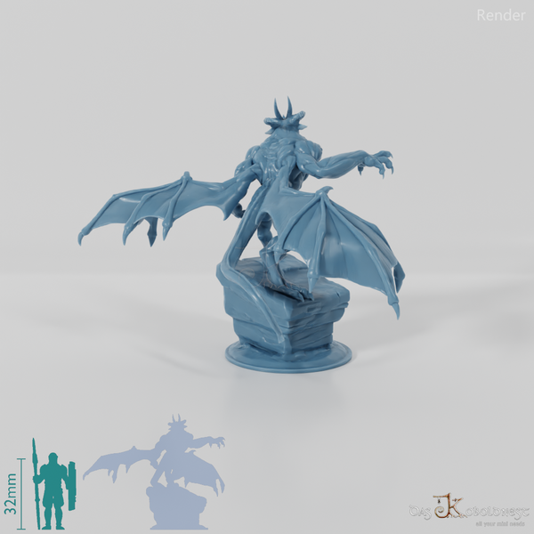 Gehörnter Gargoyle 02