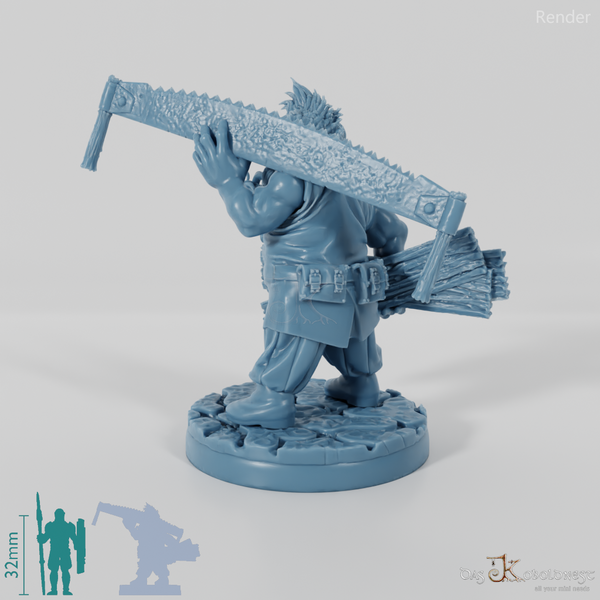 Zwergen-Handwerker 04 (Schreiner)