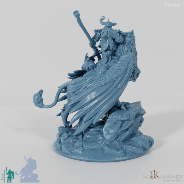 Dwarf Griffin Rider 03