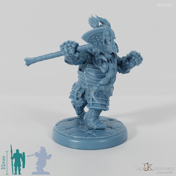 Zwergen-Infanterie (Schwere Rüstung) 04