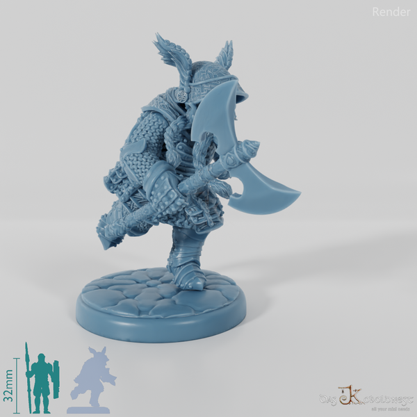 Zwergen-Infanterie (Schwere Rüstung) 05