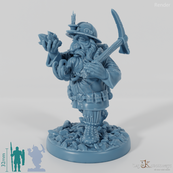 Zwergen-Bergarbeiter - Set 02