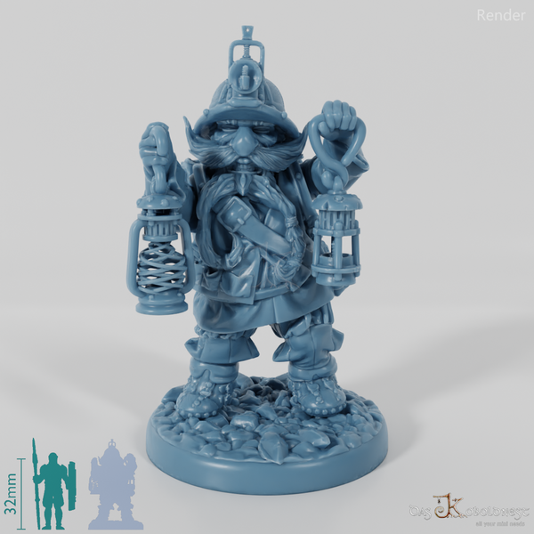 Zwergen-Bergarbeiter - Set 03