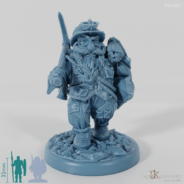 Zwergen-Bergarbeiter - Set 04