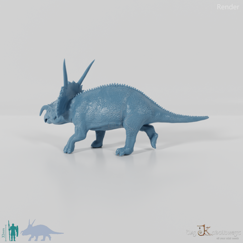 Einiosaurus procuvicornis 01 - JJP