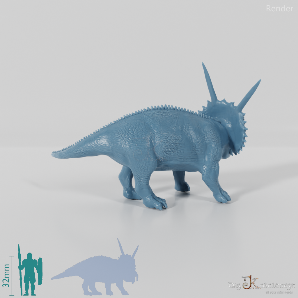 Einiosaurus procuvicornis 02 - JJP