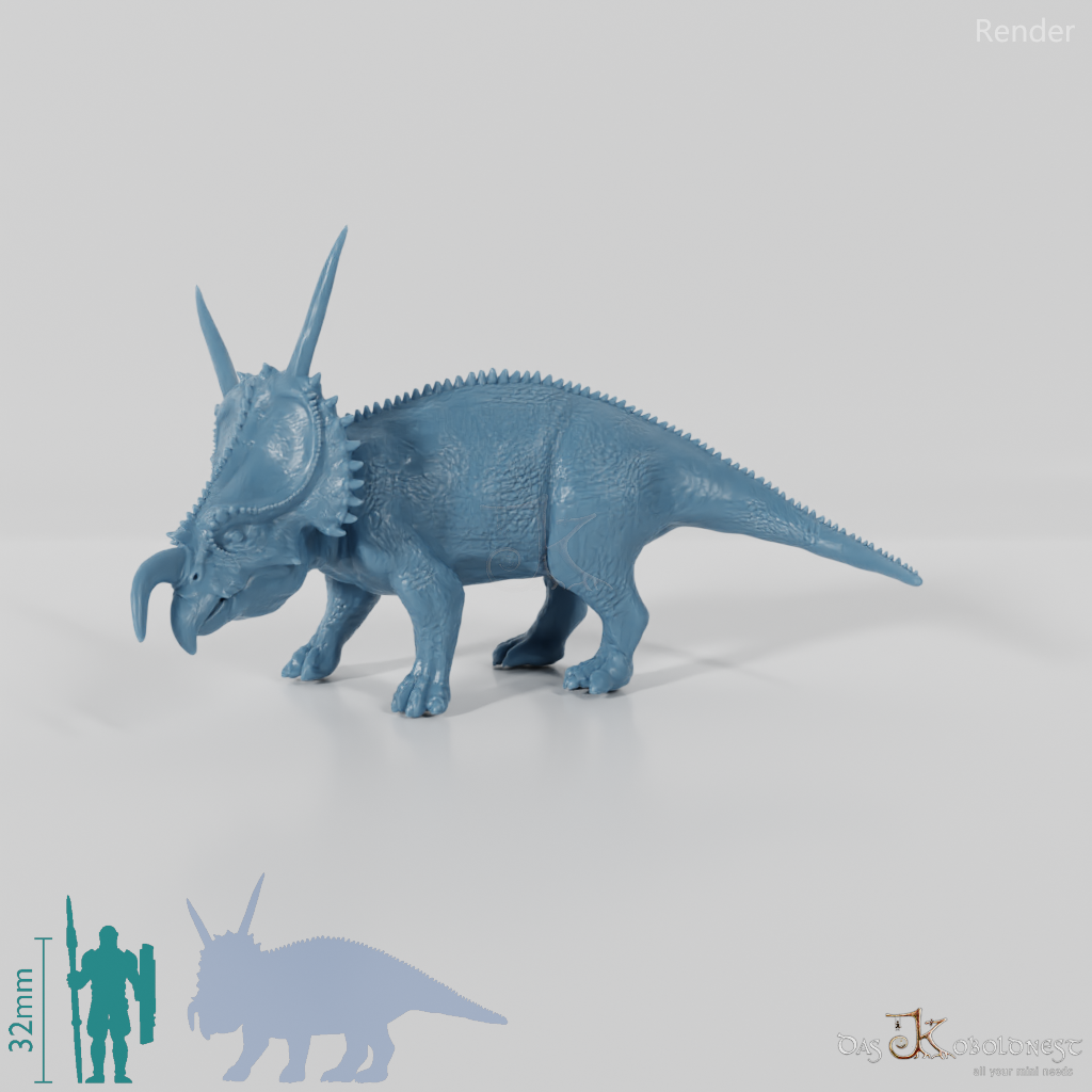 Einiosaurus procuvicornis 02 - JJP