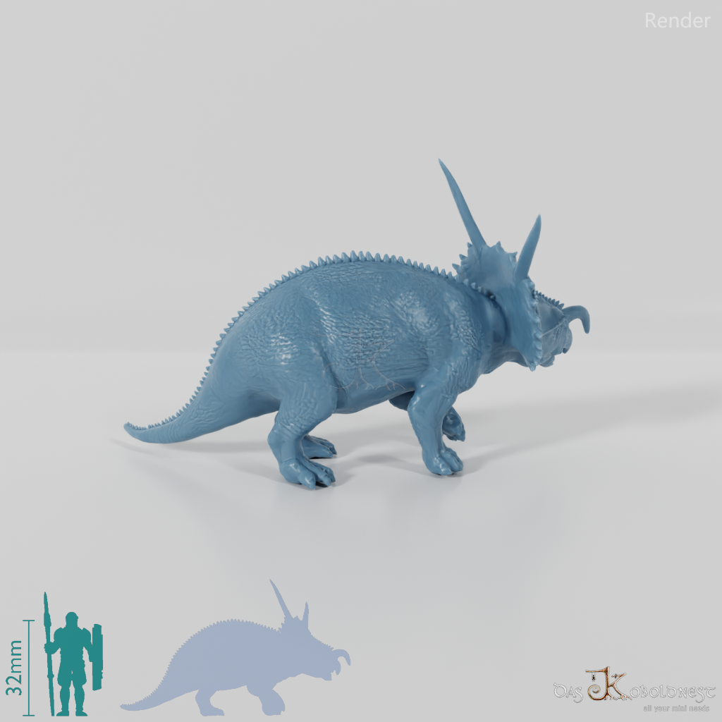 Einiosaurus procuvicornis 04 - JJP