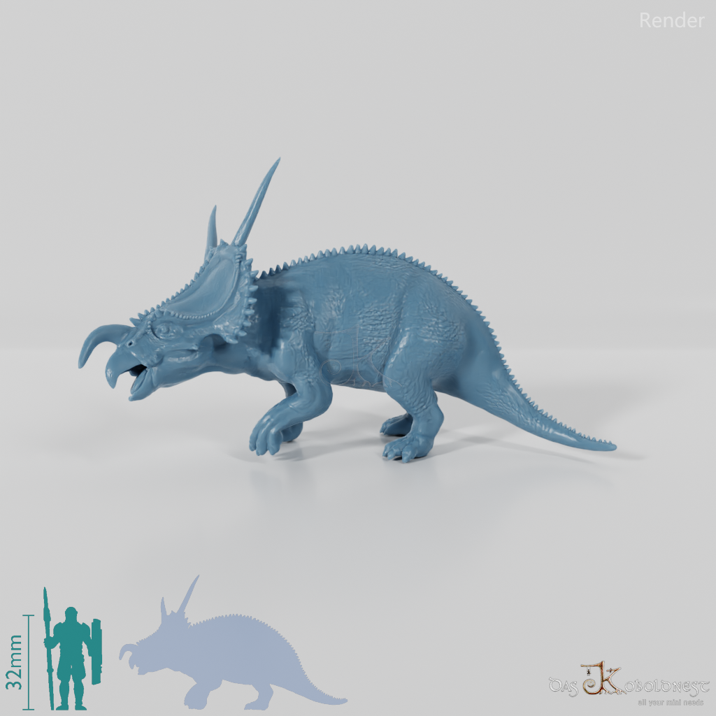 Einiosaurus procuvicornis 04 - JJP