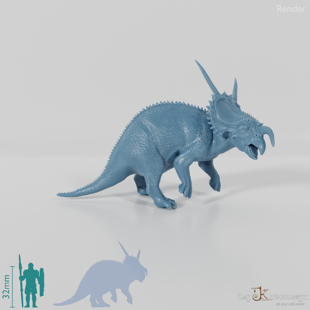 Einiosaurus procuvicornis 05 - JJP