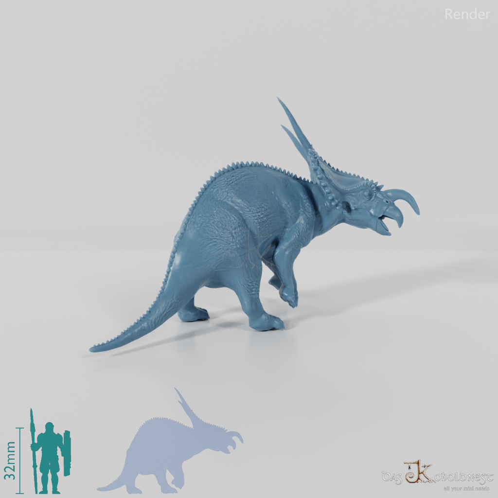 Einiosaurus procuvicornis 05 - JJP