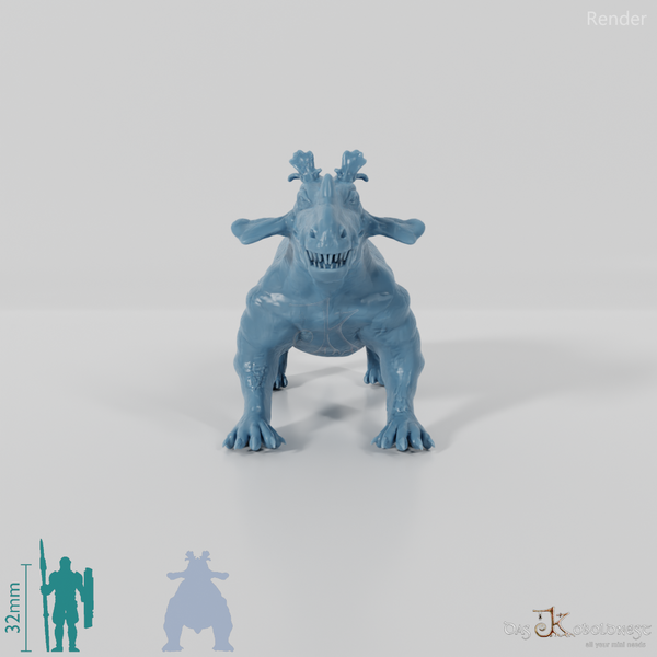 Estemmenosuchus mirabilis 01 - JJP