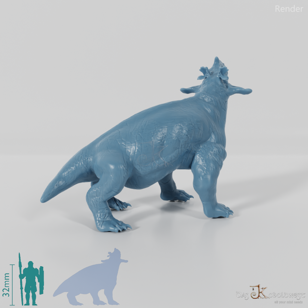 Estemmenosuchus mirabilis 04 - JJP