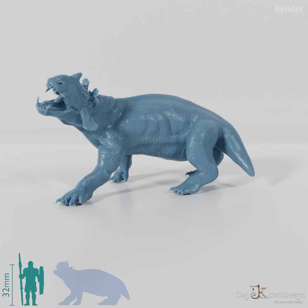 Estemmenosuchus mirabilis 06 - JJP