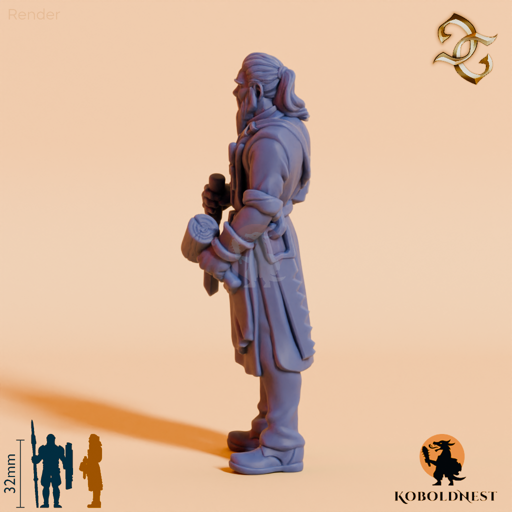 Edwin Woodwright, Zimmermann