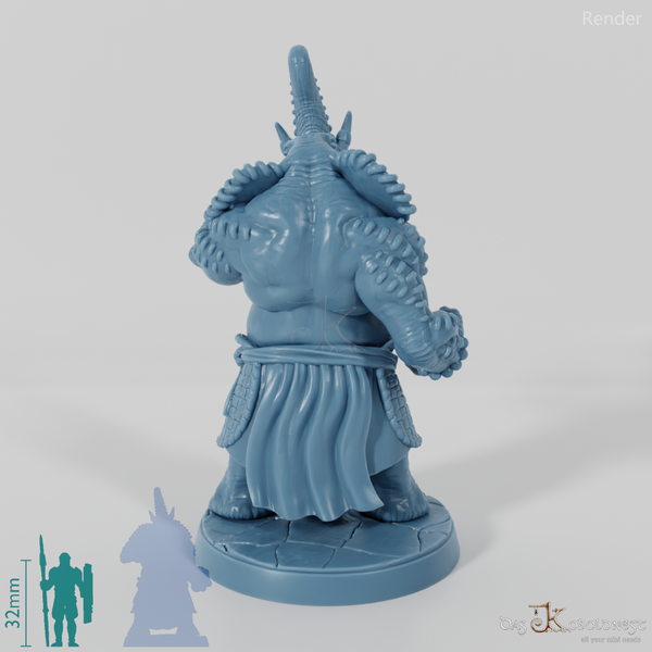 Ajuge, Elefantenvolk-Mönch