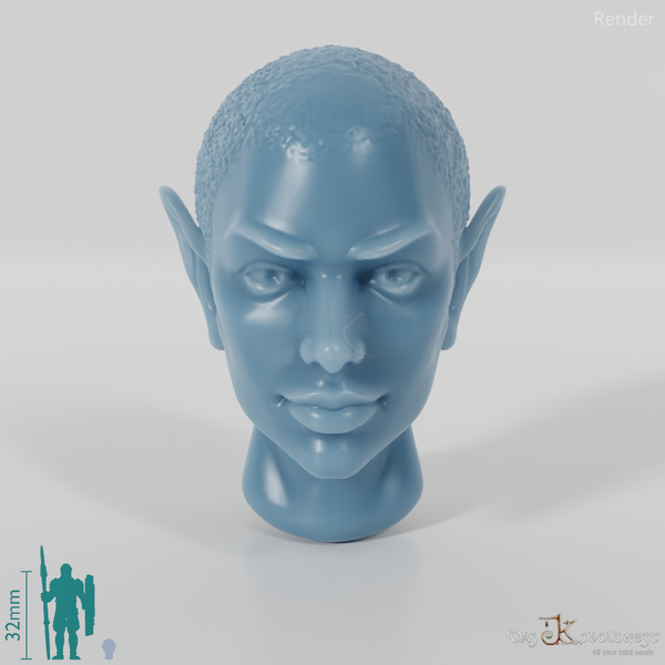 Frauenkopf - Elfin Kahl