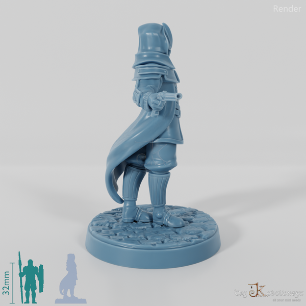 Astralelfen-Pistolenschütze mit Maske 01