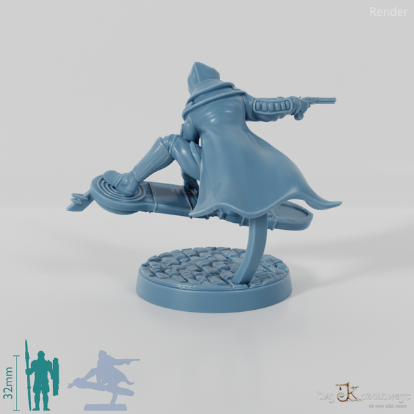 Astralelfen-Surfer mit Maske 01