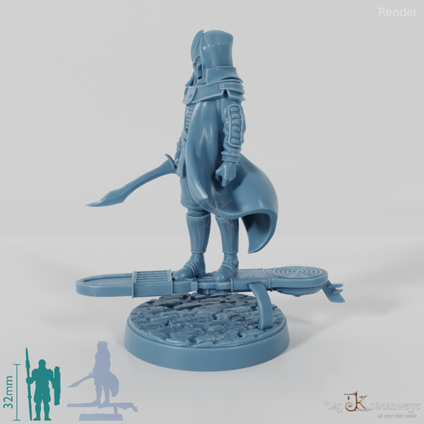 Astralelfen-Surfer mit Maske 02