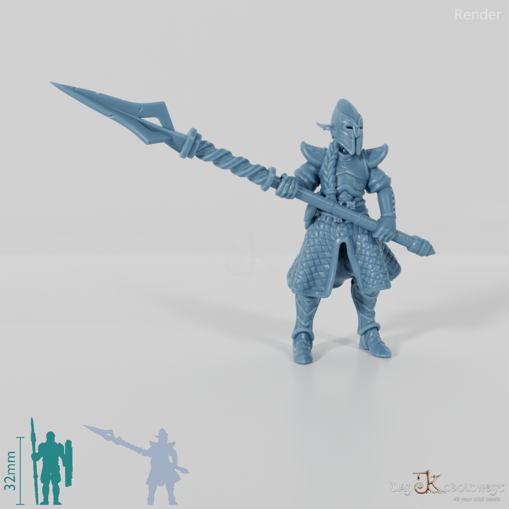 High Elf Tallspear Warrior 01