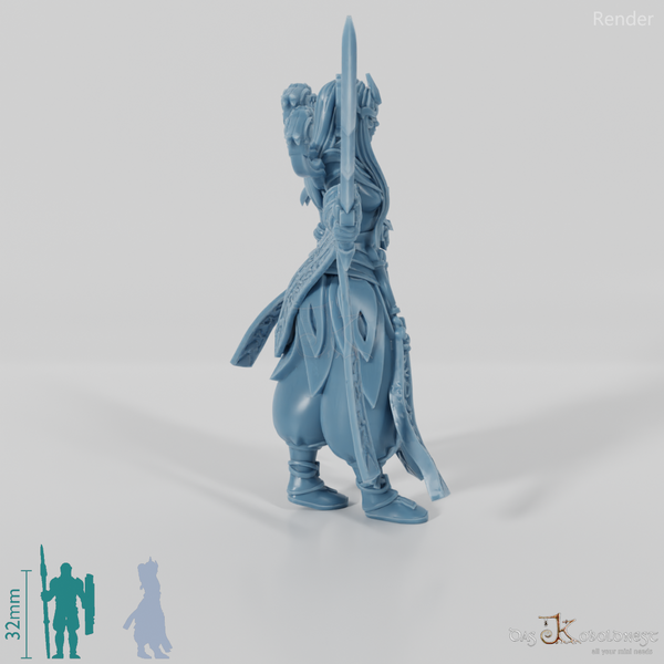 General - Qan Elyse I, the Dragon Queen (maskiert) - Allaria - BoV