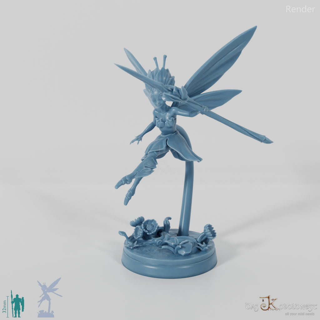 Selige Feen-Kriegerin D 02