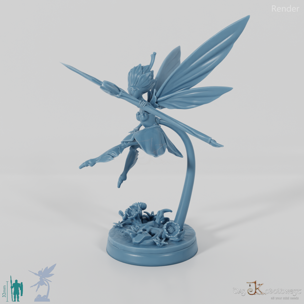 Selige Feen-Kriegerin D 02