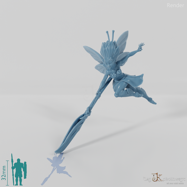 Selige Feen-Kriegerin E 01