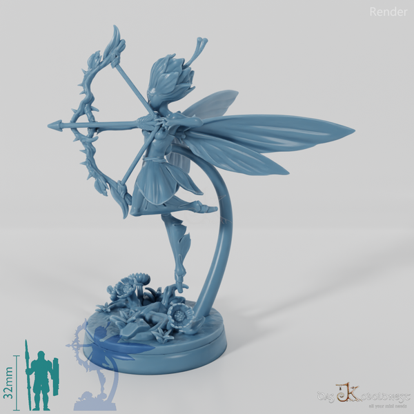 Selige Feen-Bogenschützin B 01