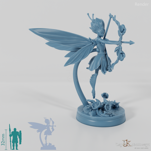 Selige Feen-Bogenschützin B 02