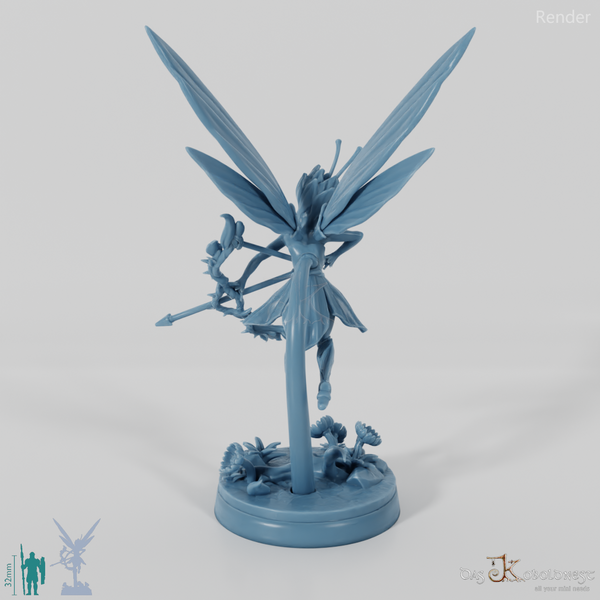 Selige Feen-Bogenschützin D 02