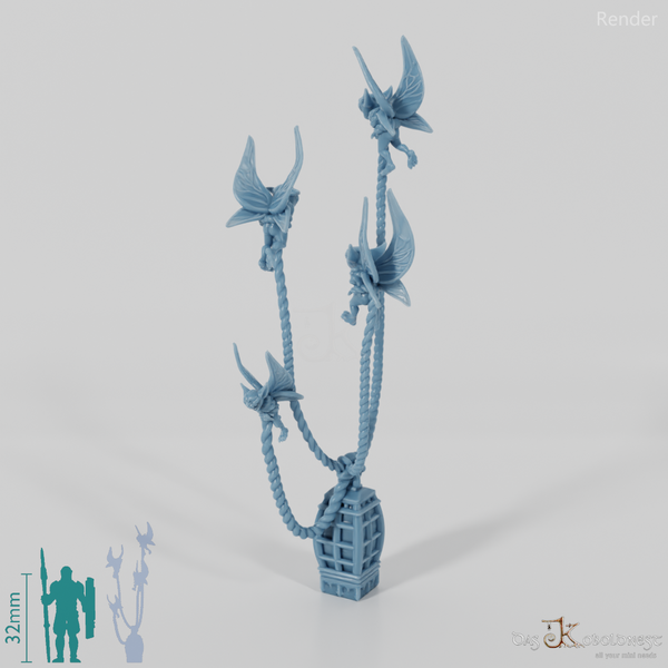 Gefesselte Feenwesen