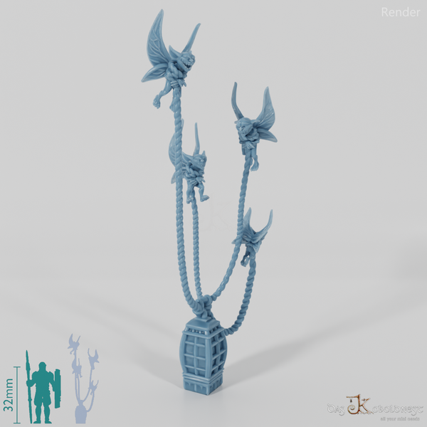 Gefesselte Feenwesen