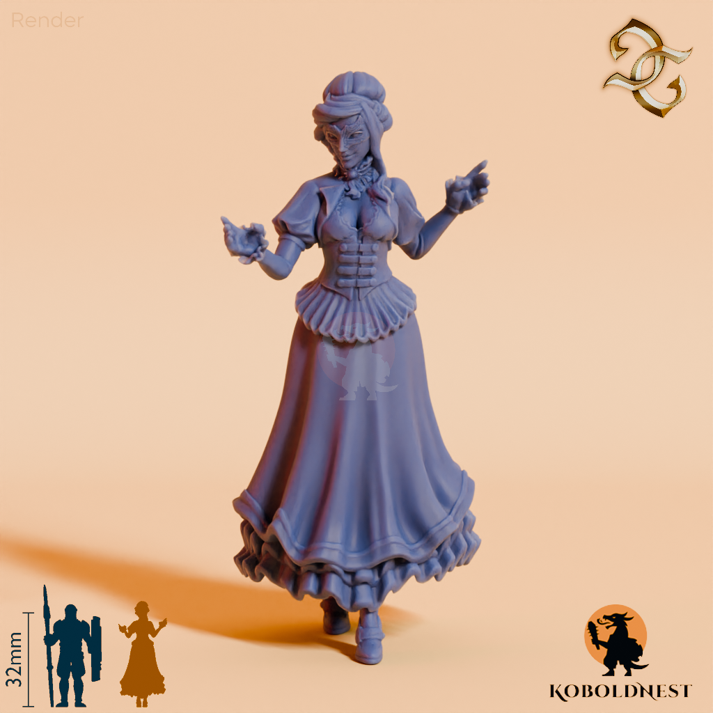 Felicity Vesperthorne, Tanzende Adelige